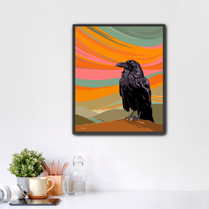 "Raven's Song" Wall Art