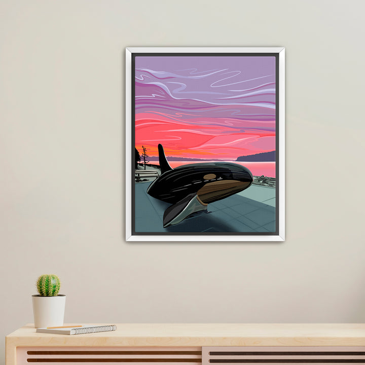 "Owen Beach Whale" Wall Art