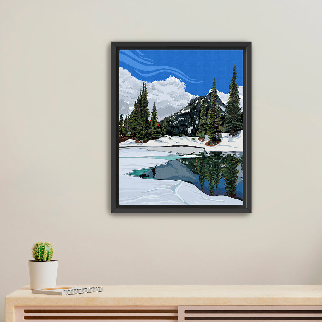 "Mountain Reflection" Wall Art