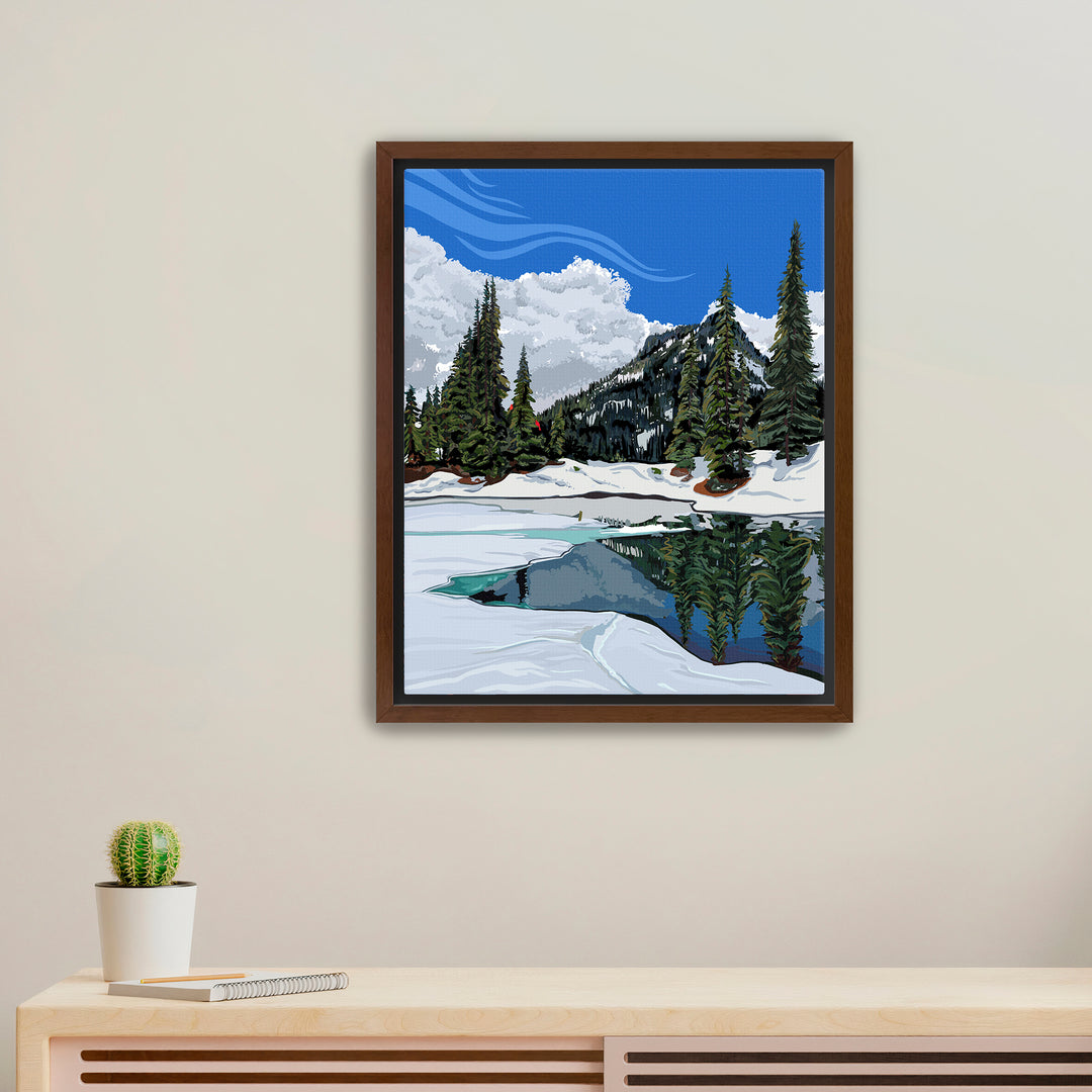 "Mountain Reflection" Wall Art