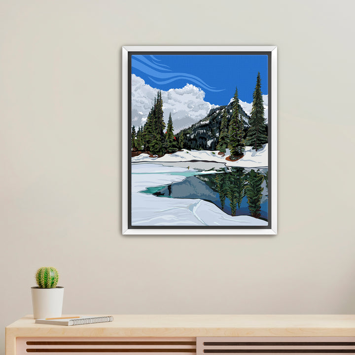 "Mountain Reflection" Wall Art