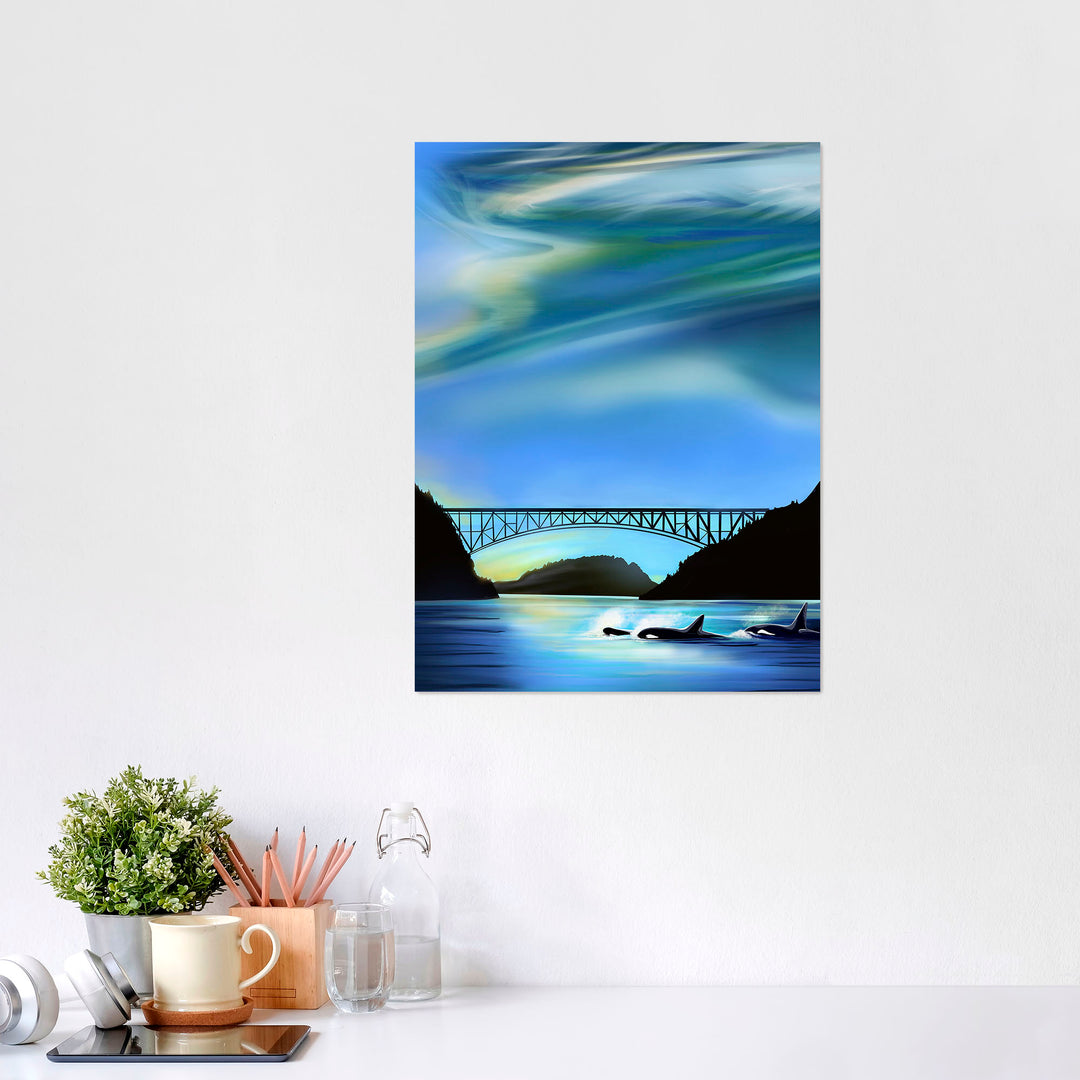 Deception Pass – Orcas Canvas Print