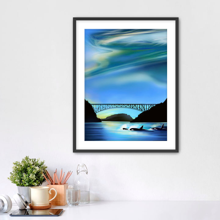 Deception Pass Orcas Wall Art