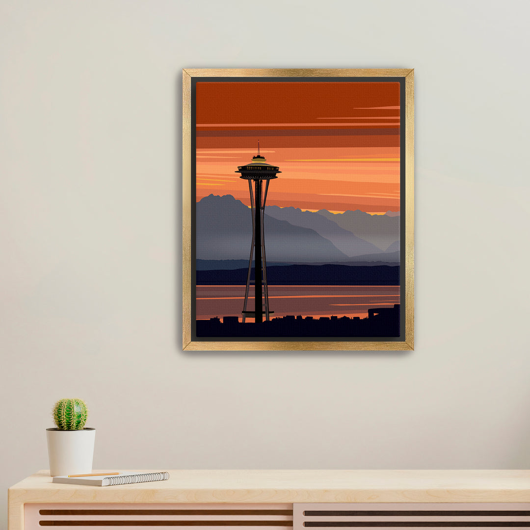 "Seattle Space Needle" Fine Art Print