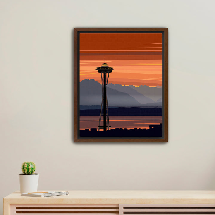 "Seattle Space Needle" Fine Art Print