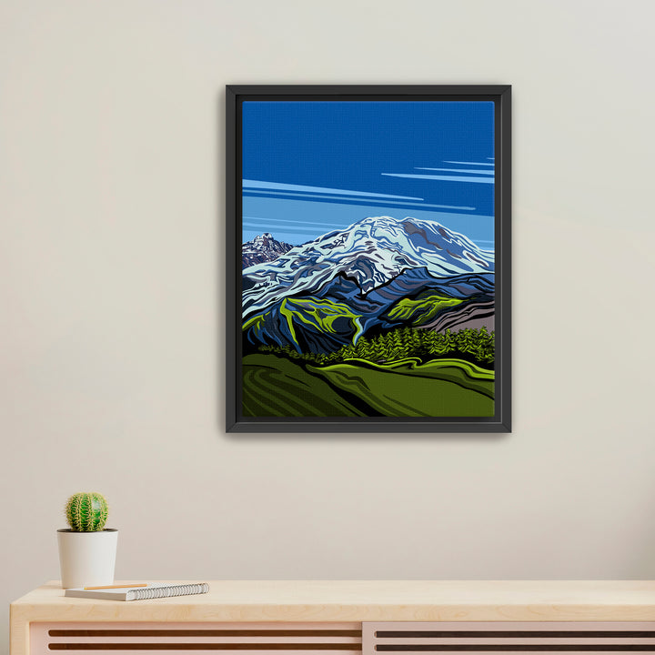 "Mount Rainier Secret Crush" Fine Art Print