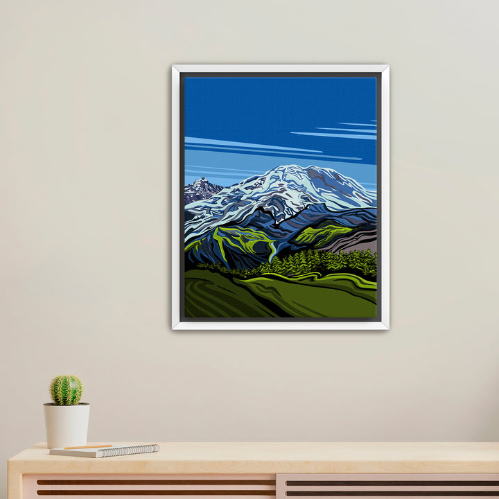 "Mount Rainier Secret Crush" Fine Art Print