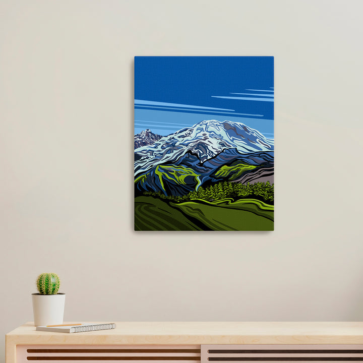 "Mount Rainier Secret Crush" Fine Art Print