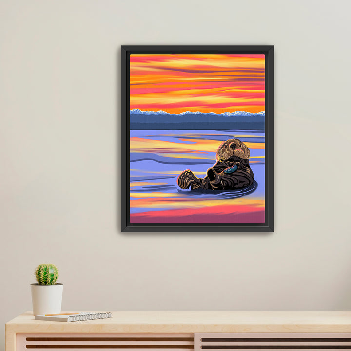 "Sea Otter Monkey" Fine Art Print