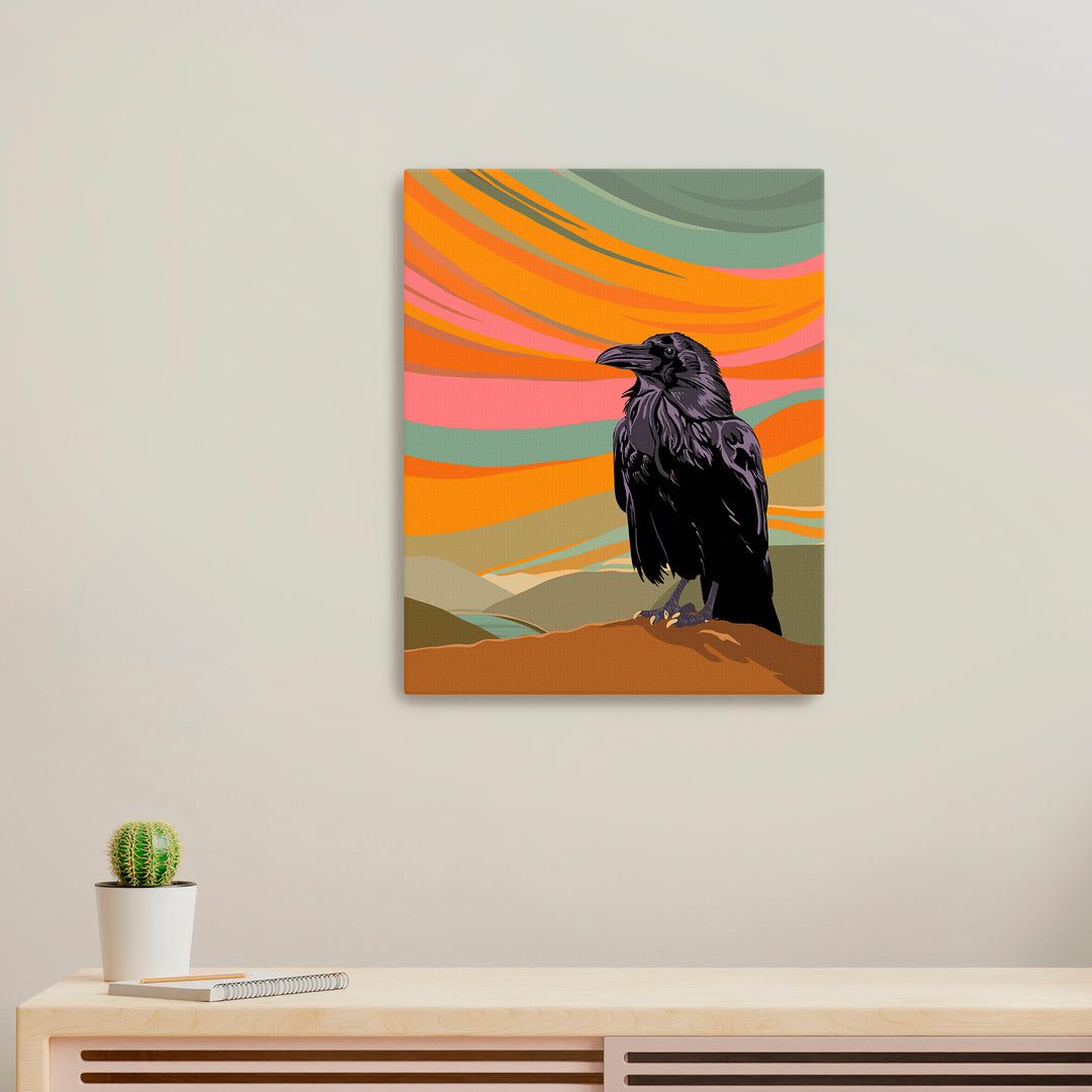 Raven’s Song – Canvas Print