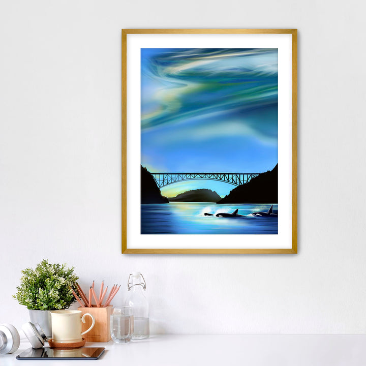 Deception Pass Orcas Wall Art
