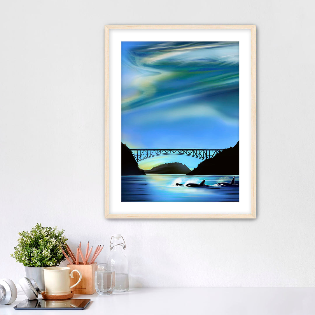 Deception Pass Orcas Wall Art