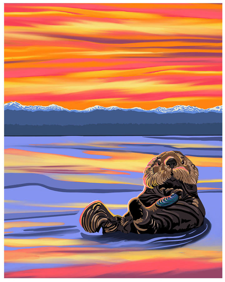 Sea Otter Wall Art