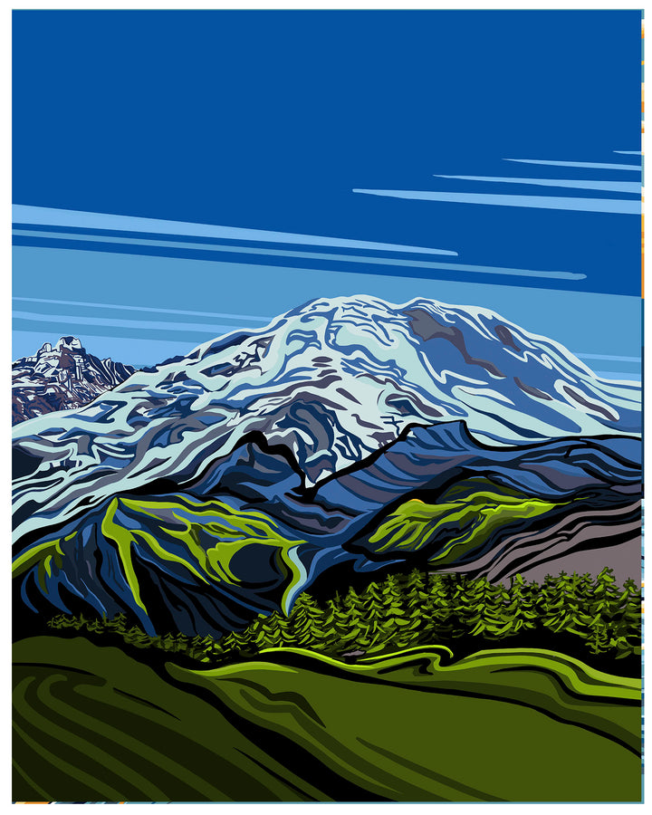 Mount Rainier Secret Crush | Fine Art Print of Washington’s Iconic Peak
