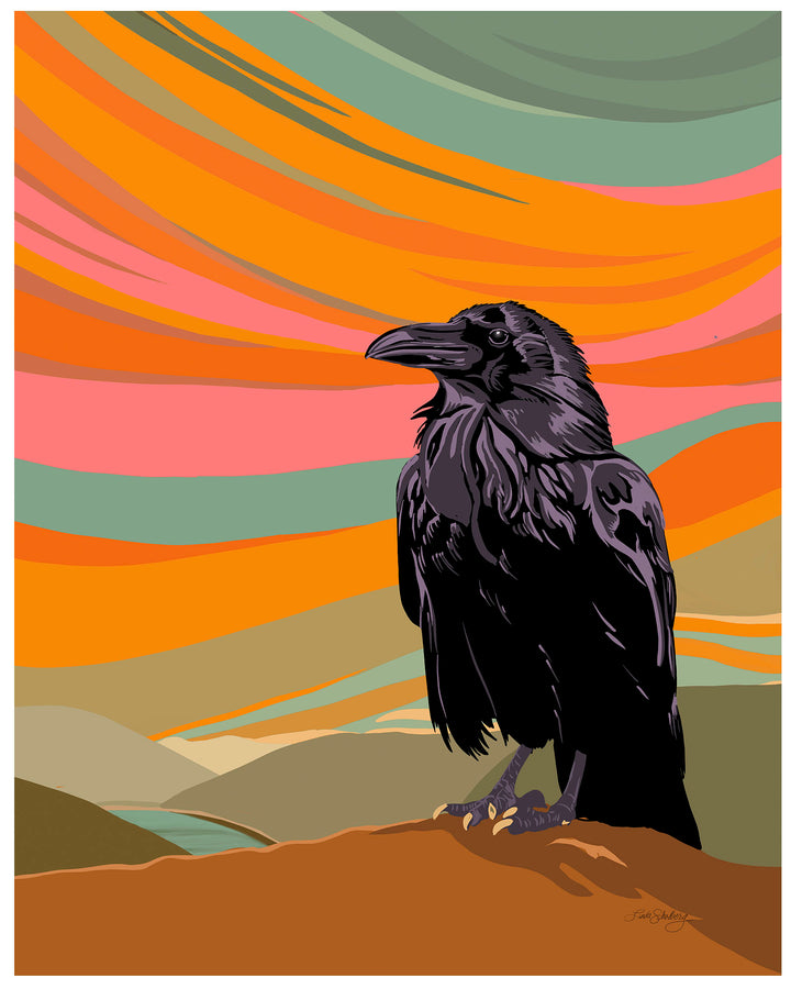 "Raven's Song" Wall Art