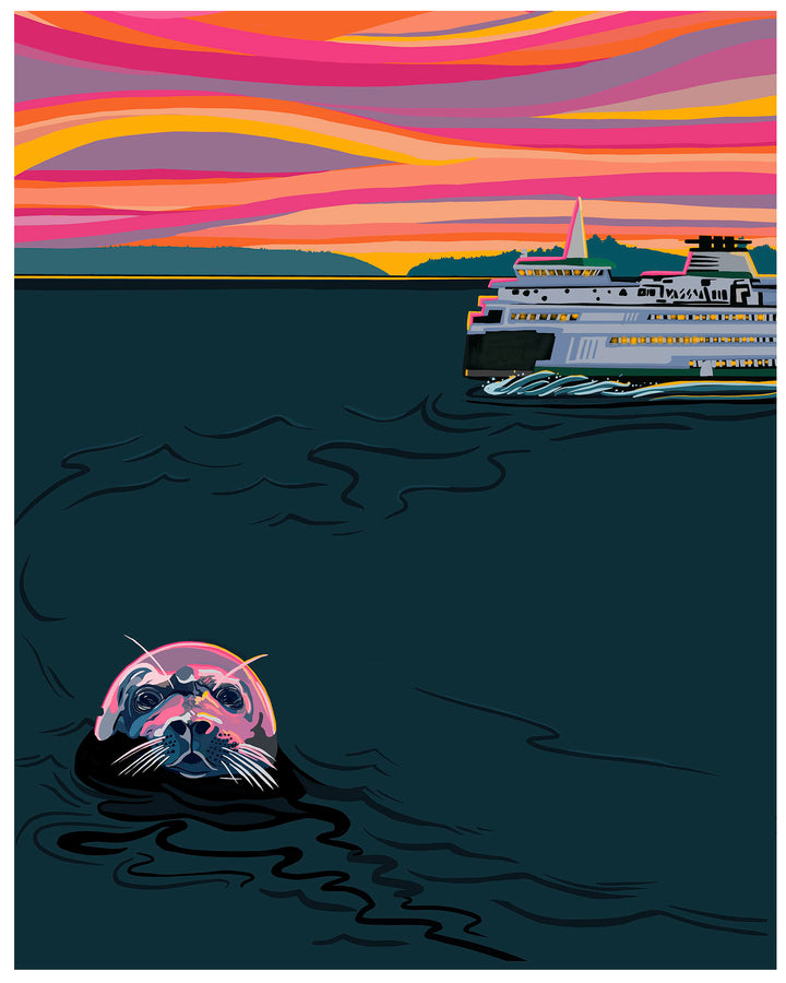 "Seal - Silent Sailor" Wall Art