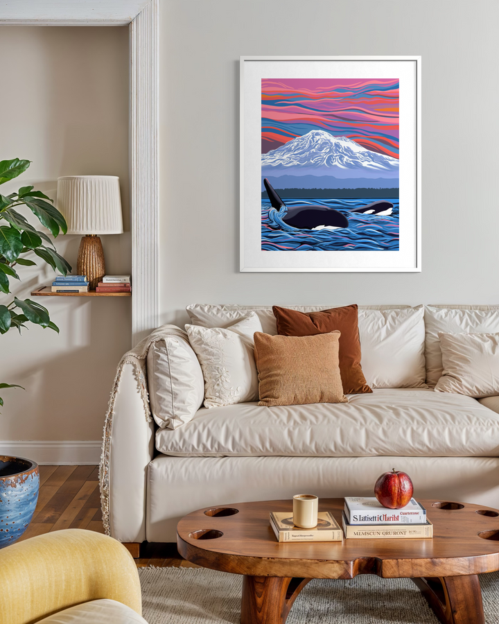 Orca "Ballet Slipper" – Pacific Northwest Art - Signature Collection