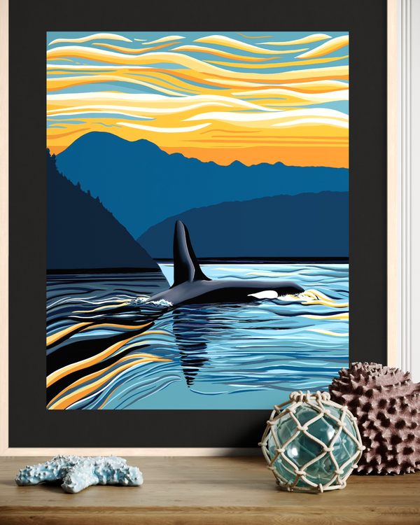 Orca – Evening Swim – Signature Collection