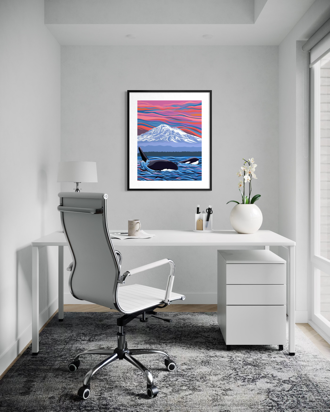 Orca "Ballet Slipper" – Pacific Northwest Art - Signature Collection