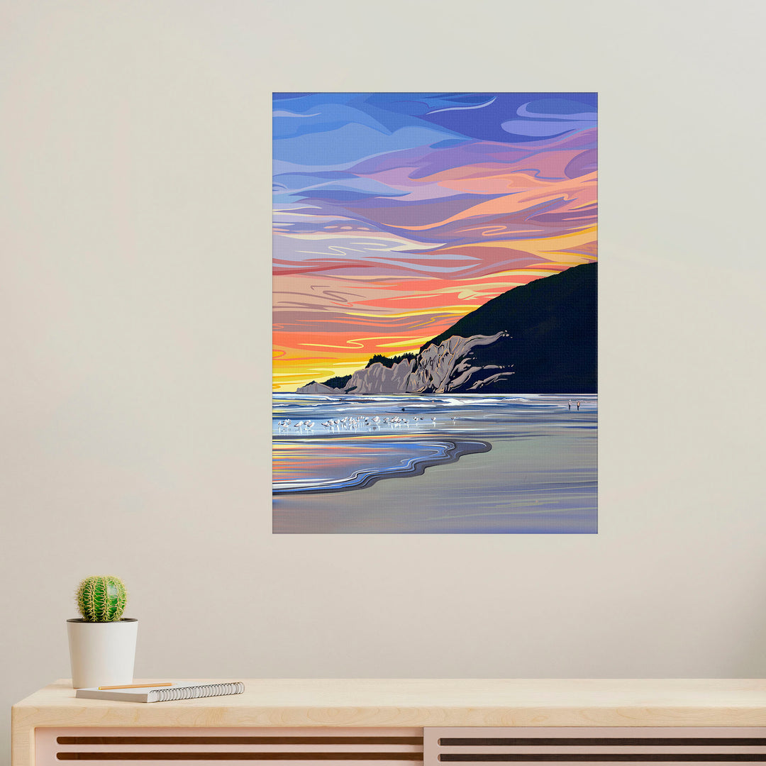 Where the Day Ends – Manzanita Canvas Print